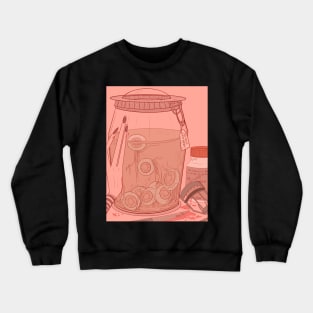 Pickled orphan eyes Crewneck Sweatshirt